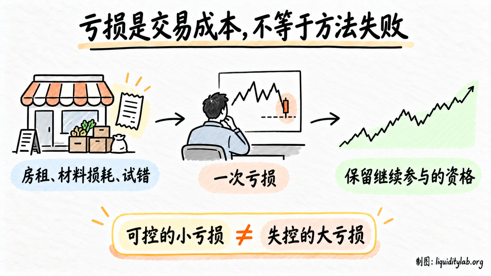 亏损是交易成本