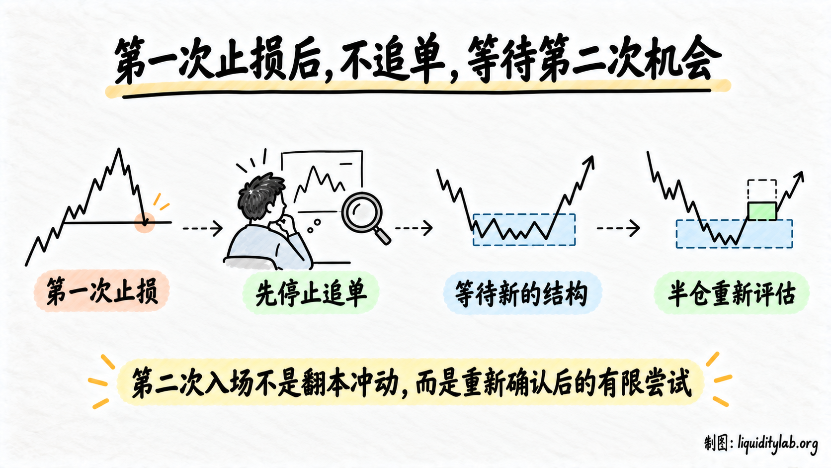 第一次止损后等待第二次机会